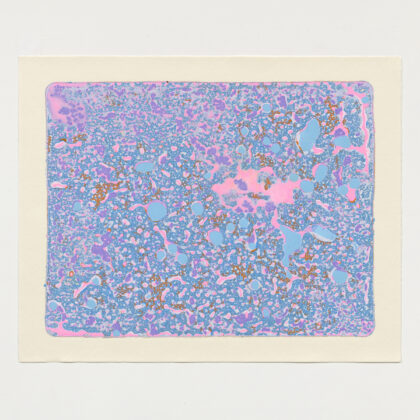 版画 のおすすめ作品・人気作家 ピンク 抽象画 モノタイプ 水色 版画 紫 Untitled インテリア絵画 アート
