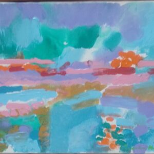 アクリル画 のおすすめ作品・人気作家 抽象 風景 浜の日の入り インテリア絵画 アート