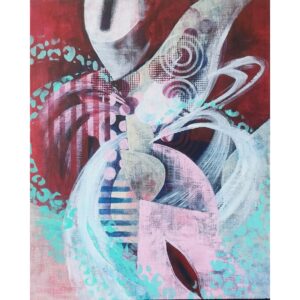 絵画 のおすすめ作品・人気作家 抽象画 ジェンダーアート フェミニズムアート 人物画 女性画 幾何学模様 ふりまわされる身体 インテリア絵画 アート