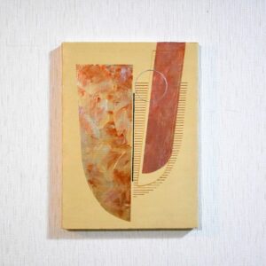 油絵 のおすすめ作品・人気作家 抽象 幾何学 コンポジション 黄色 線 金 銀 銅 quarter ellipse インテリア絵画 アート