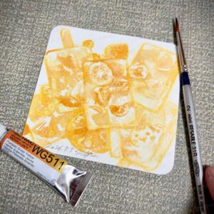 水彩画 のおすすめ作品・人気作家 フルーツ アイスキャンディーに詰まった夢 インテリア絵画 アート