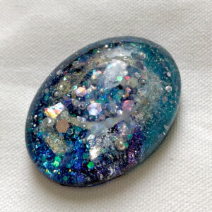 工芸（陶芸 ガラス 彫金 木工 染織/テキスタイル） のおすすめ作品・人気作家 宇宙 オブジェ ミニオブジェ レジン 掌の宇宙～Cosmos in the Palm～ インテリア絵画 アート