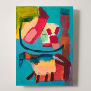 アクリル画 のおすすめ作品・人気作家 アクリル 抽象画 水彩画 緑 赤 ブラウン モダンアート 現代アート Post Tradition インテリア絵画 アート