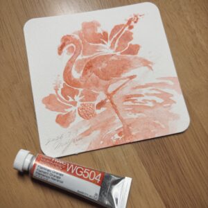 水彩画 のおすすめ作品・人気作家 フラミンゴ フラミンゴ インテリア絵画 アート