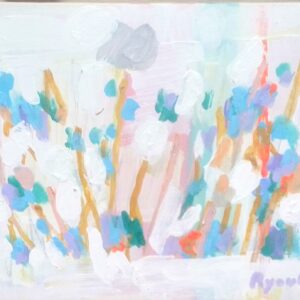 アクリル画 のおすすめ作品・人気作家 風景 抽象 小和田公園の松林 インテリア絵画 アート