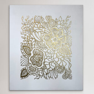 抽象画 のおすすめ作品・人気作家 花　ホワイト　ロビー　ホテルライク シロガネ/exhaustive インテリア絵画 アート