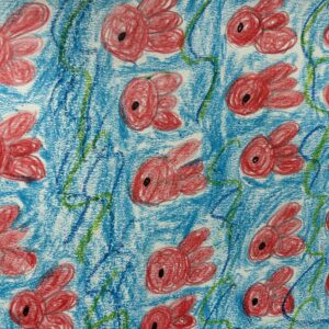 その他 イラスト 魚の群れ インテリア絵画 アート