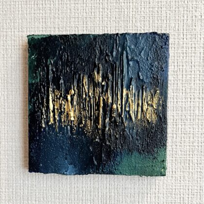 アートグッズ 雑貨 のおすすめ作品・人気作家 抽象画 Yuka Mitsufuji アクリル画 アート販売 アート買う インテリア テクスチャーアート ミニアート モダン 光藤有佳 現代アート 「華」ミニキャンバスアクリル抽象画 04 インテリア絵画 アート
