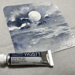 水彩画 のおすすめ作品・人気作家 月夜 月明かり インテリア絵画 アート