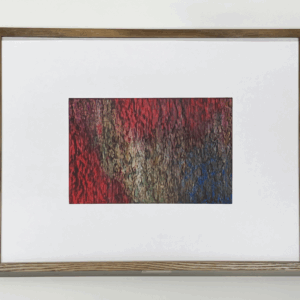 抽象画 のおすすめ作品・人気作家 抽象画 赤 黒 Abstract painting Quirky unique Whimsical アナログ インテリア クレヨン 不思議 原画 Untitled-BKR01 インテリア絵画 アート