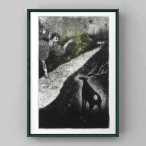 版画 のおすすめ作品・人気作家 クリスマス　天使 聖なる夜に インテリア絵画 アート
