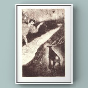 版画 のおすすめ作品・人気作家 クリスマス　天使　 聖なる夜に インテリア絵画 アート