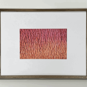 抽象画 のおすすめ作品・人気作家 抽象画 赤 Abstract painting Dark Art Quirky Warm Tones アナログ インテリア オレンジ クレヨン 不思議 原画 暖色 Untitled-ROR01 インテリア絵画 アート