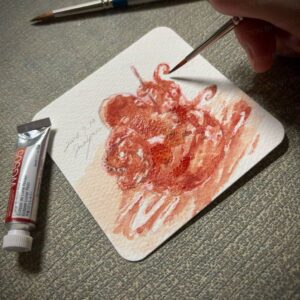 水彩画 のおすすめ作品・人気作家 タコ EDIBLE インテリア絵画 アート