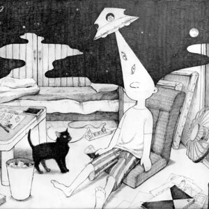 手描きイラスト のおすすめ作品・人気作家 イラスト 眠り 吸魔 インテリア絵画 アート