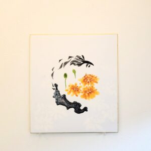 水彩画 のおすすめ作品・人気作家  夏 marigold 01 26 インテリア絵画 アート