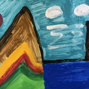 その他 風景画 晴れた日本海半島 インテリア絵画 アート