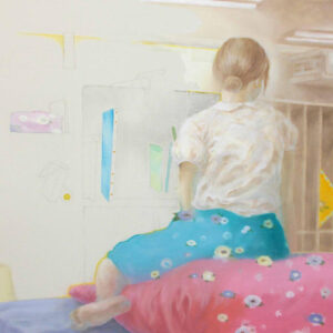 油絵 のおすすめ作品・人気作家 人物 油絵 室内 空間 アトリエ インテリア絵画 アート