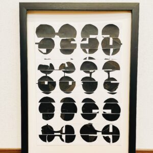 コラージュ のおすすめ作品・人気作家 コラージュモノクロ コンポジション 3 インテリア絵画 アート