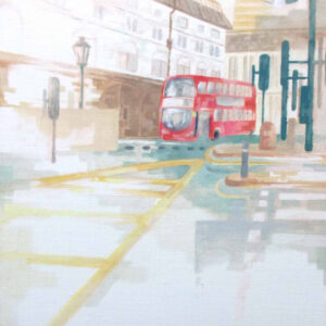 油絵 のおすすめ作品・人気作家 油絵 ロンドン 風景 London インテリア絵画 アート