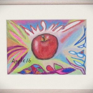 パステル画 のおすすめ作品・人気作家 りんご,パステル,カラフル, Apple16 インテリア絵画 アート