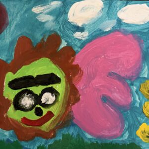 その他 イラスト ピンキーちやん インテリア絵画 アート