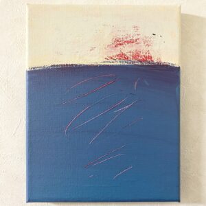アクリル画 のおすすめ作品・人気作家 抽象画 アクリル画 ブルー 今日の絵 心象 心象風景 日々の心象シリーズ 風景画 わすれない、わすれないことがある インテリア絵画 アート