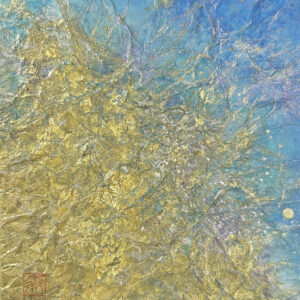 日本画 のおすすめ作品・人気作家 金トルコブルー青春夏 LIFE CXXXVIII (138) － 羽衣 インテリア絵画 アート