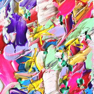 アクリル画 のおすすめ作品・人気作家 抽象画 アクリル画 カラフル キャンバス 美と醜の協奏曲 Concerto Of Beauty And The Beast インテリア絵画 アート
