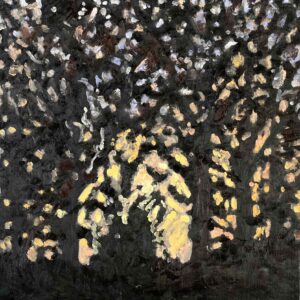 絵画 のおすすめ作品・人気作家 原画・油彩 「木々」 絵画・ S8(45.5㎝角 )アート・ キャンバス インテリア絵画 アート
