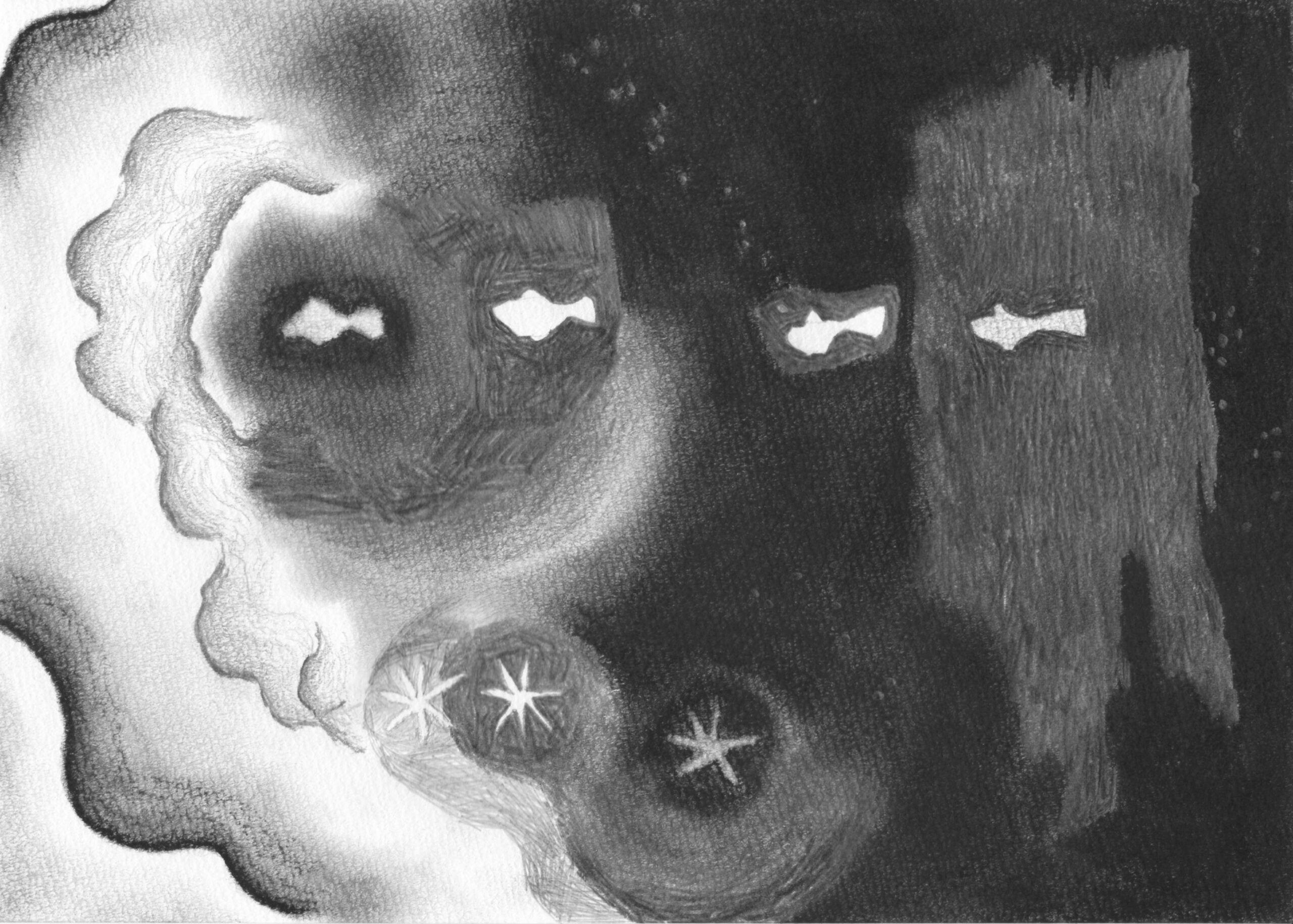 絵画 のおすすめ作品・人気作家 鉛筆パステル魚 魚の夢 インテリア絵画 アート