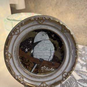手描きイラスト のおすすめ作品・人気作家 シマエナガ ゴールドスター インテリア絵画 アート