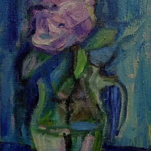 油絵 のおすすめ作品・人気作家 油彩 花の絵 落ち着き 薔薇 時を刻む薔薇 インテリア絵画 アート