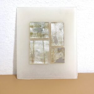 アクリル画 のおすすめ作品・人気作家 シルバーゴールド 雪の華 インテリア絵画 アート