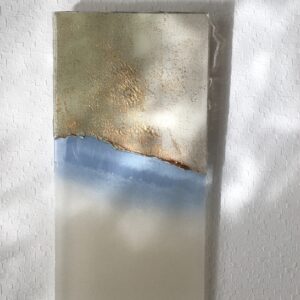 アクリル画 のおすすめ作品・人気作家 海 白 自然 箔 青 Nature インテリア絵画 アート