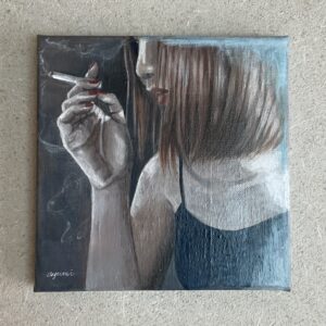 絵画 のおすすめ作品・人気作家 人物 アクリル画 Rock ’n’ Roll Suicide インテリア絵画 アート