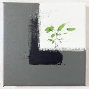 アクリル画 のおすすめ作品・人気作家 抽象画 アクリル画 グレー 今日の絵 心象風景 日々の心象シリーズ 風景画 日常 インテリア絵画 アート