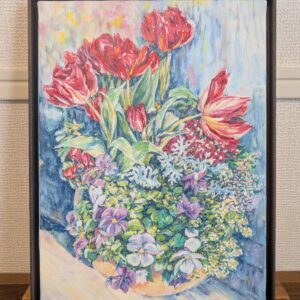 油絵 のおすすめ作品・人気作家 印象派 風景画 impressionism 花の絵 『Flowers of emotions』 インテリア絵画 アート