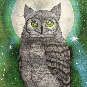 絵画 のおすすめ作品・人気作家 絵画 グリーンムーン🌙 インテリア絵画 アート