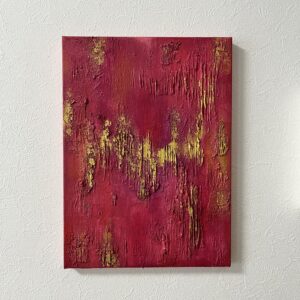 アクリル画 のおすすめ作品・人気作家 抽象画 Yuka Mitsufuji アクリル画 アート販売 アート買う インテリア キャンバス テクスチャーアート ミニサイズ モダン 光藤有佳 現代アート 華 インテリア絵画 アート