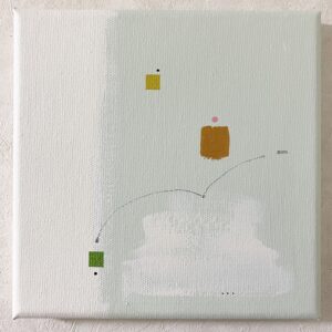 アクリル画 のおすすめ作品・人気作家 抽象画 アクリル画 今日の絵 心象 心象風景 日々の心象シリーズ 風景画 おだやか インテリア絵画 アート