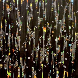 アクリル画 のおすすめ作品・人気作家 アクリル 抽象 カラフル 幻想 画用紙 空想 音楽 【販売中】COSMOS インテリア絵画 アート