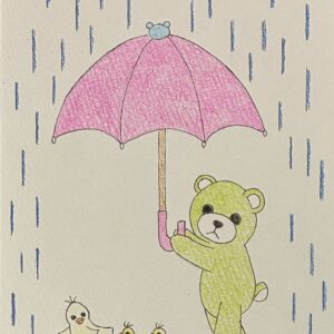 手描きイラスト のおすすめ作品・人気作家 イラスト くま おさんぽ インテリア絵画 アート