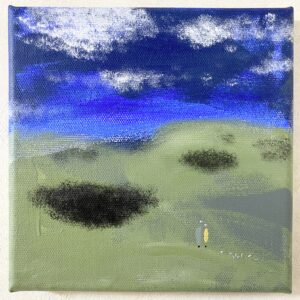 アクリル画 のおすすめ作品・人気作家 抽象画 アクリル画 今日の絵 心象 心象風景 日々の心象シリーズ 風景画 とおくをみる インテリア絵画 アート
