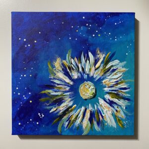 絵画 のおすすめ作品・人気作家 宇宙 夢 太陽 青 夢のかけら インテリア絵画 アート