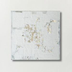 抽象画 のおすすめ作品・人気作家 金　白　ホテルライク Golden Drift/5° インテリア絵画 アート