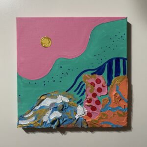 絵画 のおすすめ作品・人気作家 夢 風景 とある日の夢の風景 インテリア絵画 アート