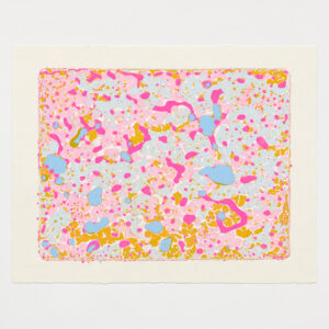 版画 のおすすめ作品・人気作家 抽象画 カラフル モノタイプ 版画 Untitled インテリア絵画 アート
