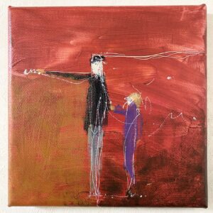 アクリル画 のおすすめ作品・人気作家 抽象画 アクリル画 今日の絵 心象 心象風景 日々の心象シリーズ 風景画 なぜだろう インテリア絵画 アート