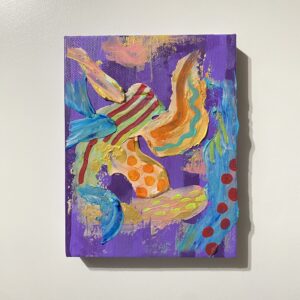 絵画 のおすすめ作品・人気作家 emotion こころ 心 感情 紫 Emotional Building 5 インテリア絵画 アート